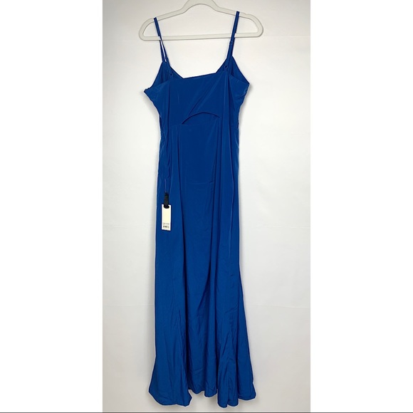 NWT Revolve BB Dakota Loulla Sleeveless Cutout Maxi Dress Baltic Blue 8 - Picture 6 of 10